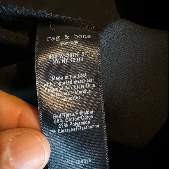 Rag & bone | Black Simone Skinny Pants - Picture 11 of 12